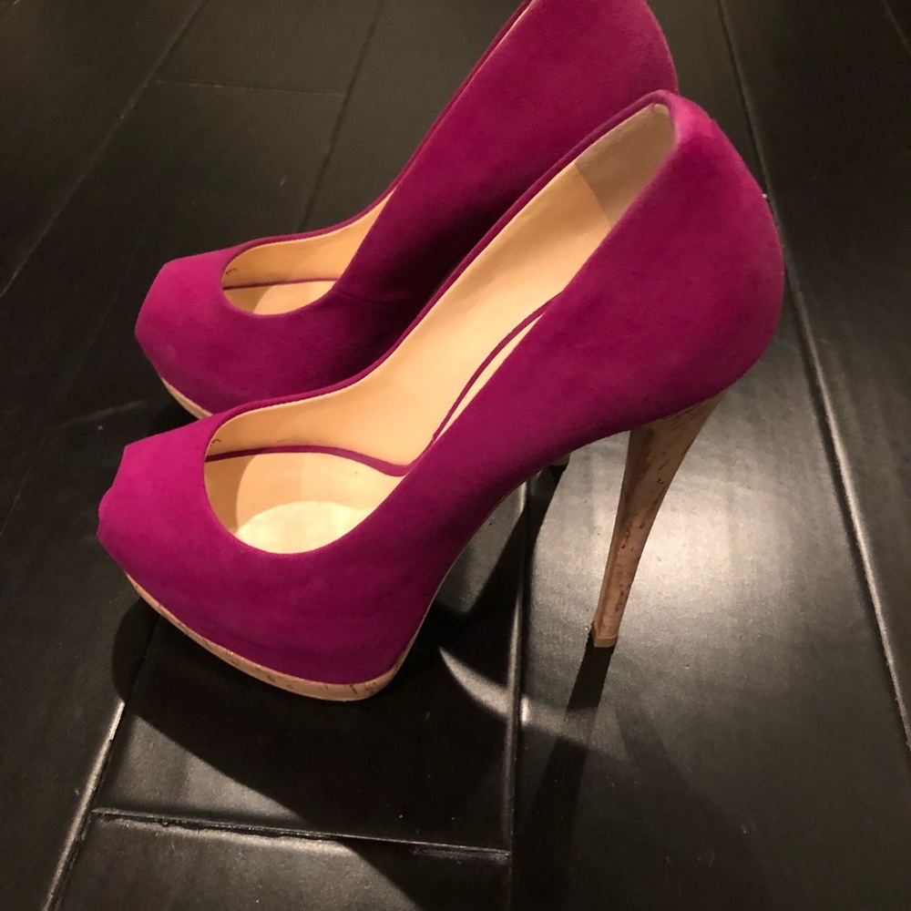 Pink heels